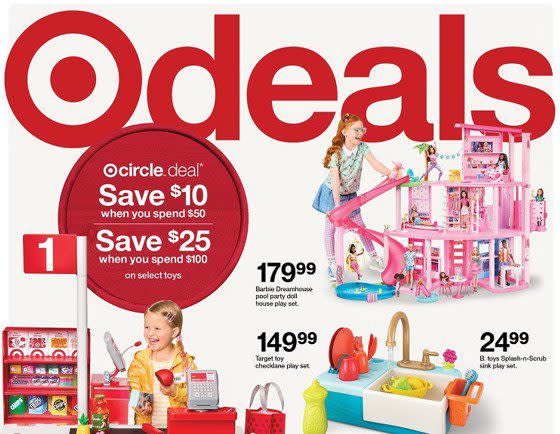 Target Circle promotions ad