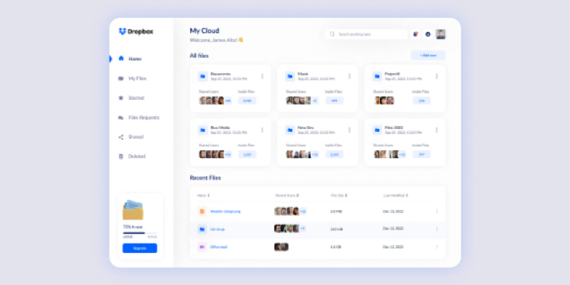 Dropbox platform