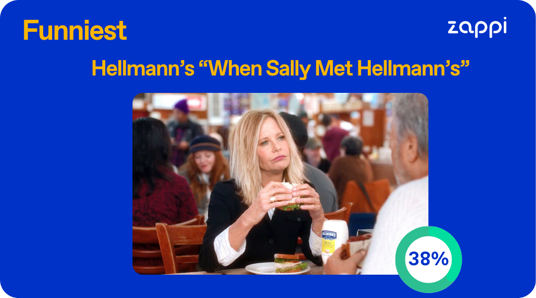 Hellmann’s Super Bowl LIX ad award - Funniest