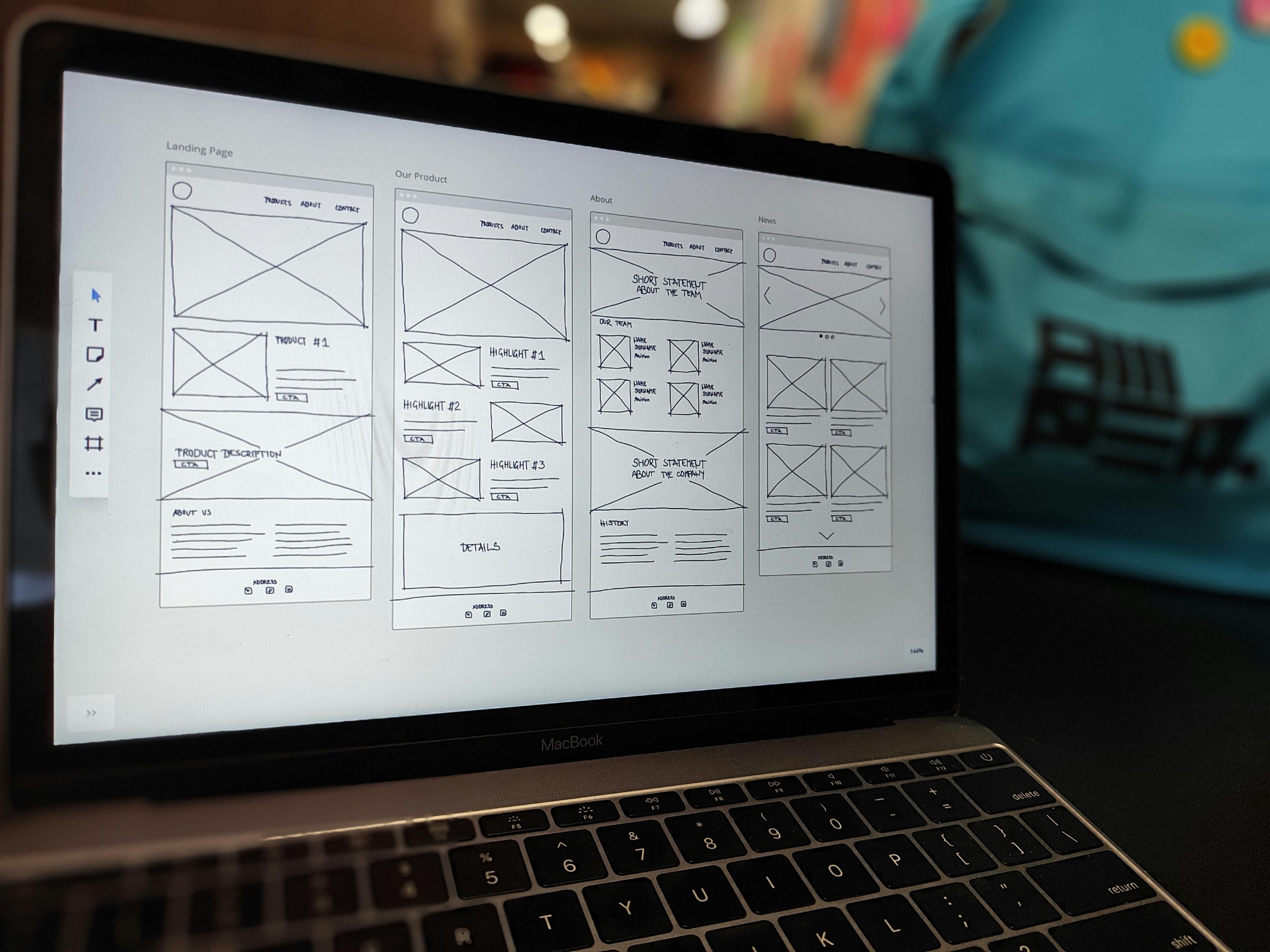 “[usability storyboard] including # of storyboards telling the story of an ad campaign”