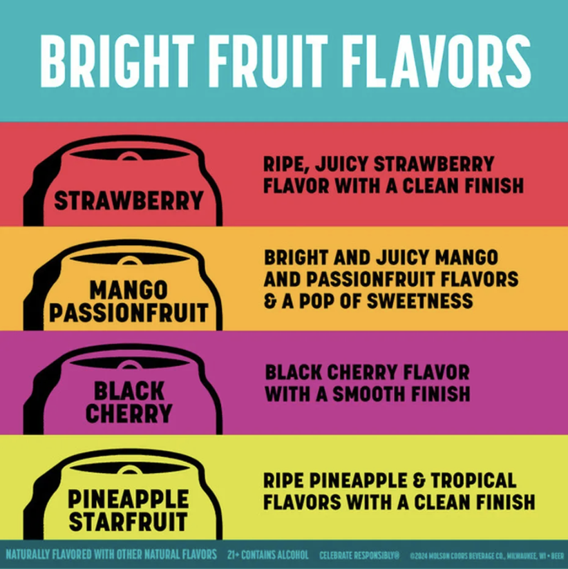 Happy Thursday Spiked Refreshers flavors