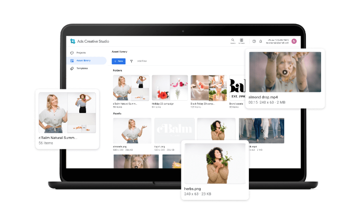 Google Ads Creative Suite platform