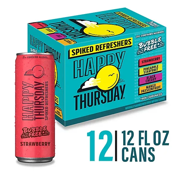 Happy Thursday Spiked Refreshers pack