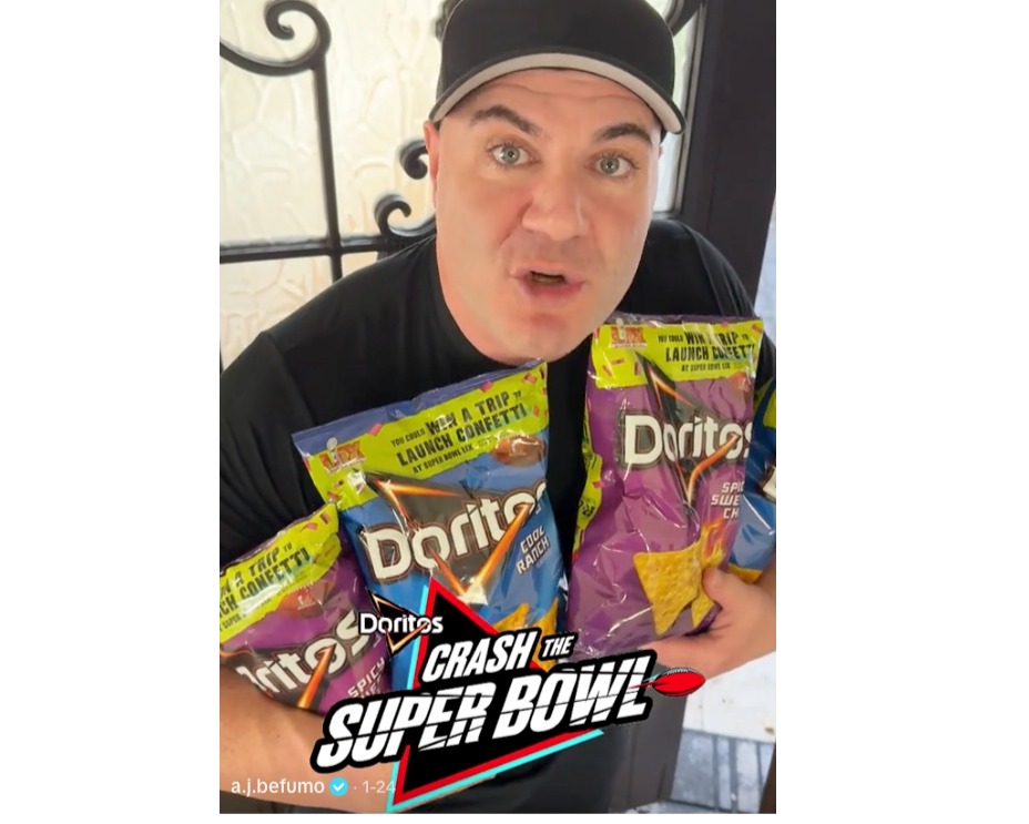 Doritos Crash the Super Bowl 2025 TikTok compilation