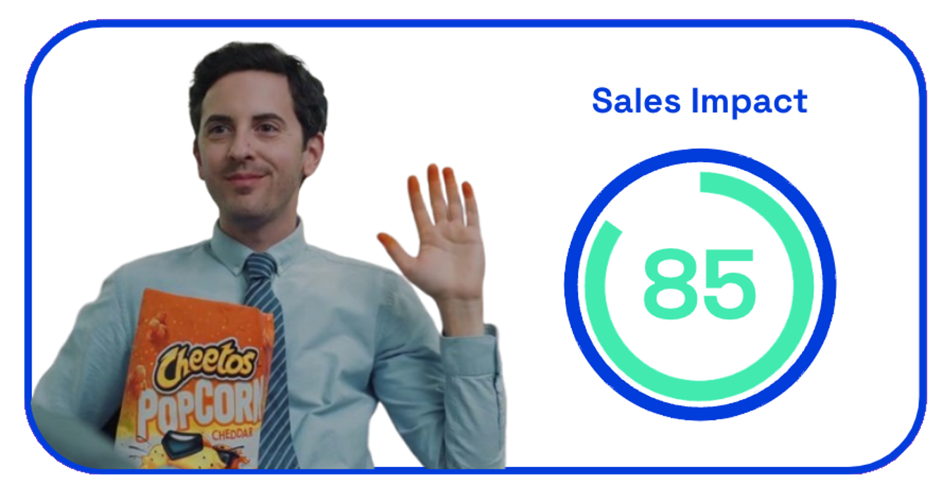 Cheetos sales impact Can't Touch This ad