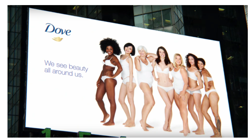 Dove Real Beauty campaign image