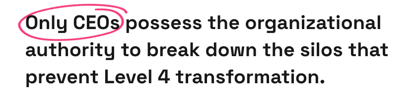 the power CEOs possess quote
