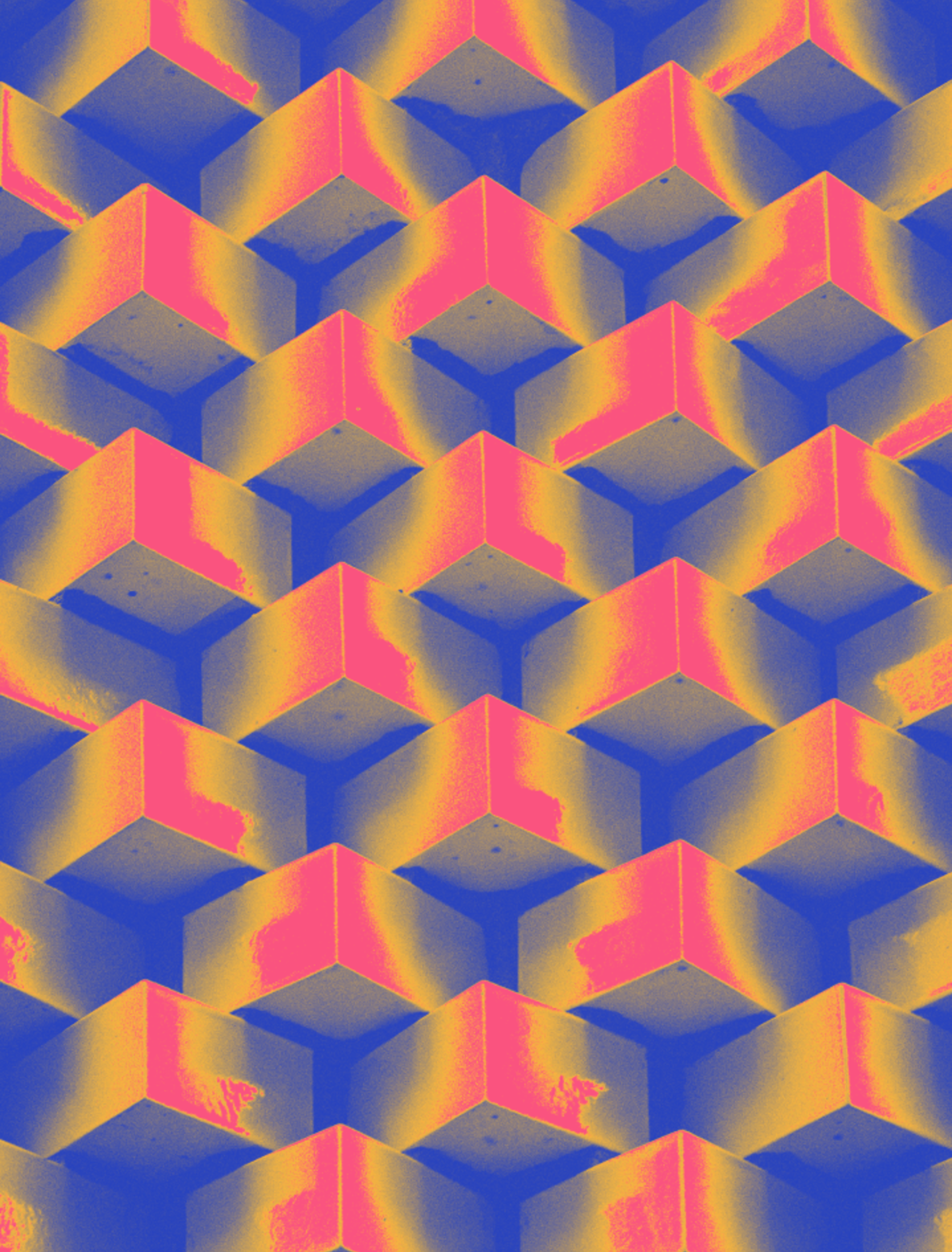 An image pattern of inter-connected blocks.