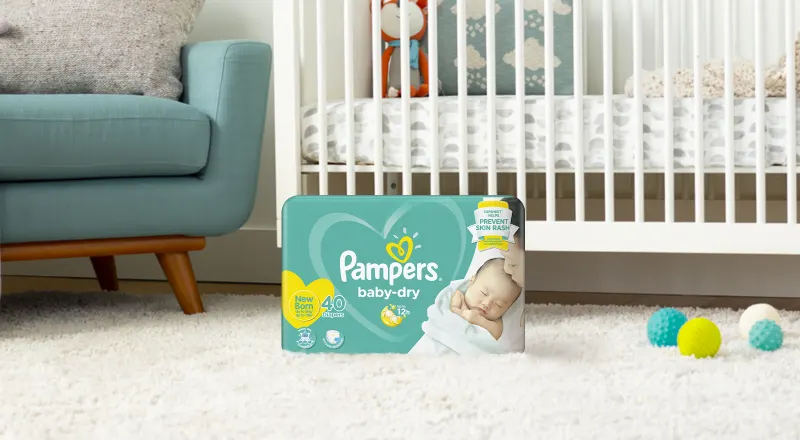 Pampers® Baby-Dry™ for Newborns