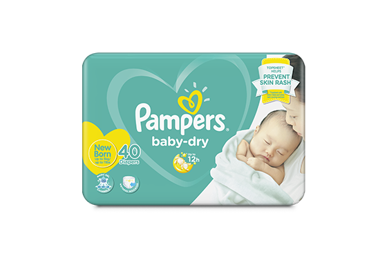 Zonnig bijstand infrastructuur Pampers® Baby-Dry™ for Newborns