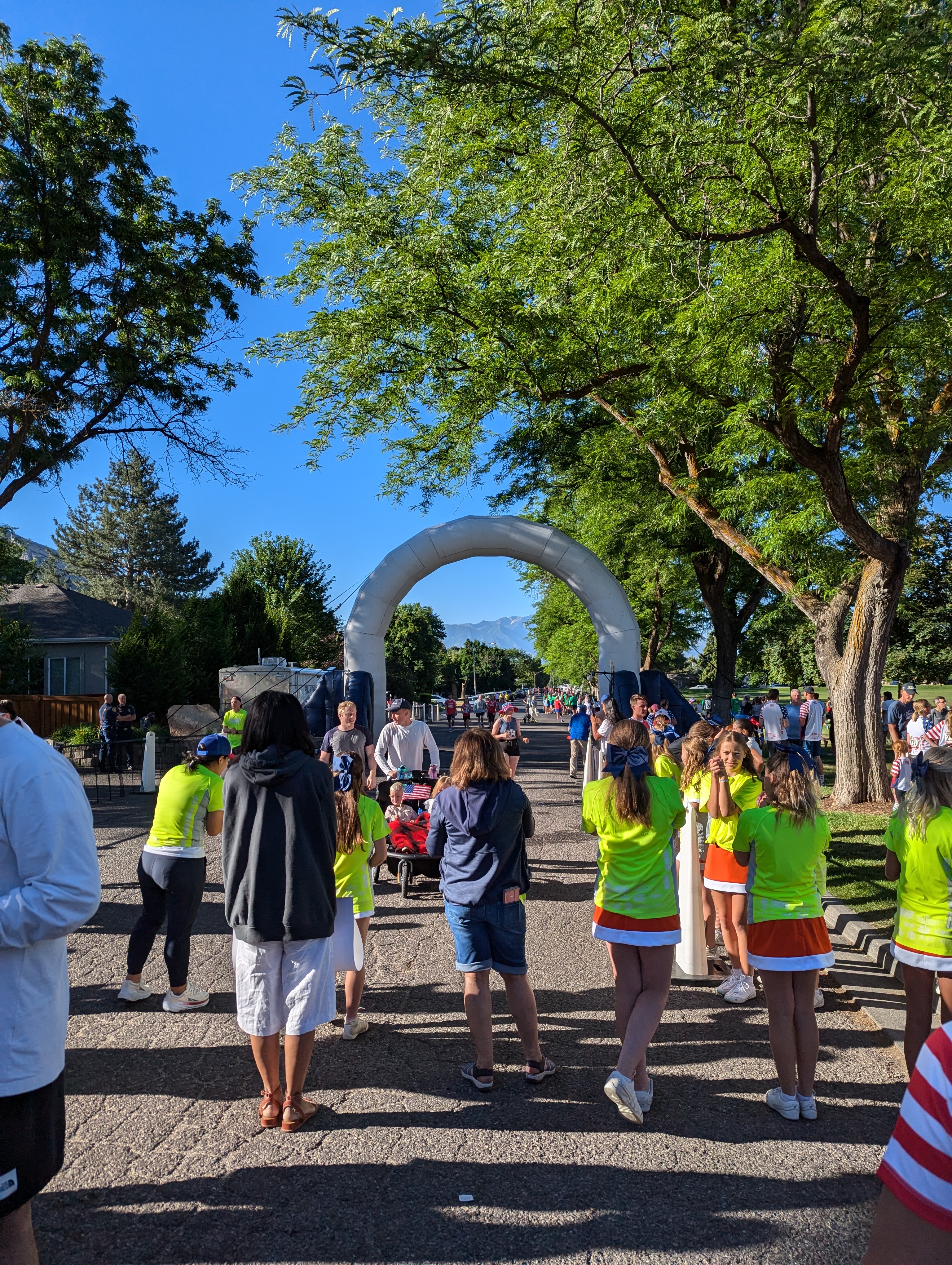 Freedom Run 2024 - Finish line