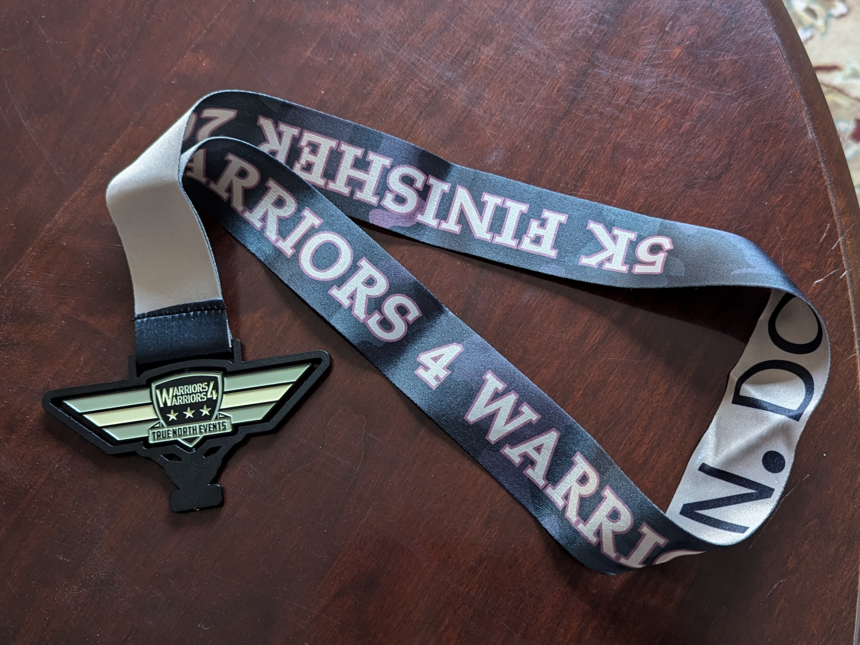 Warrior 4 Warriors 2024 - medal