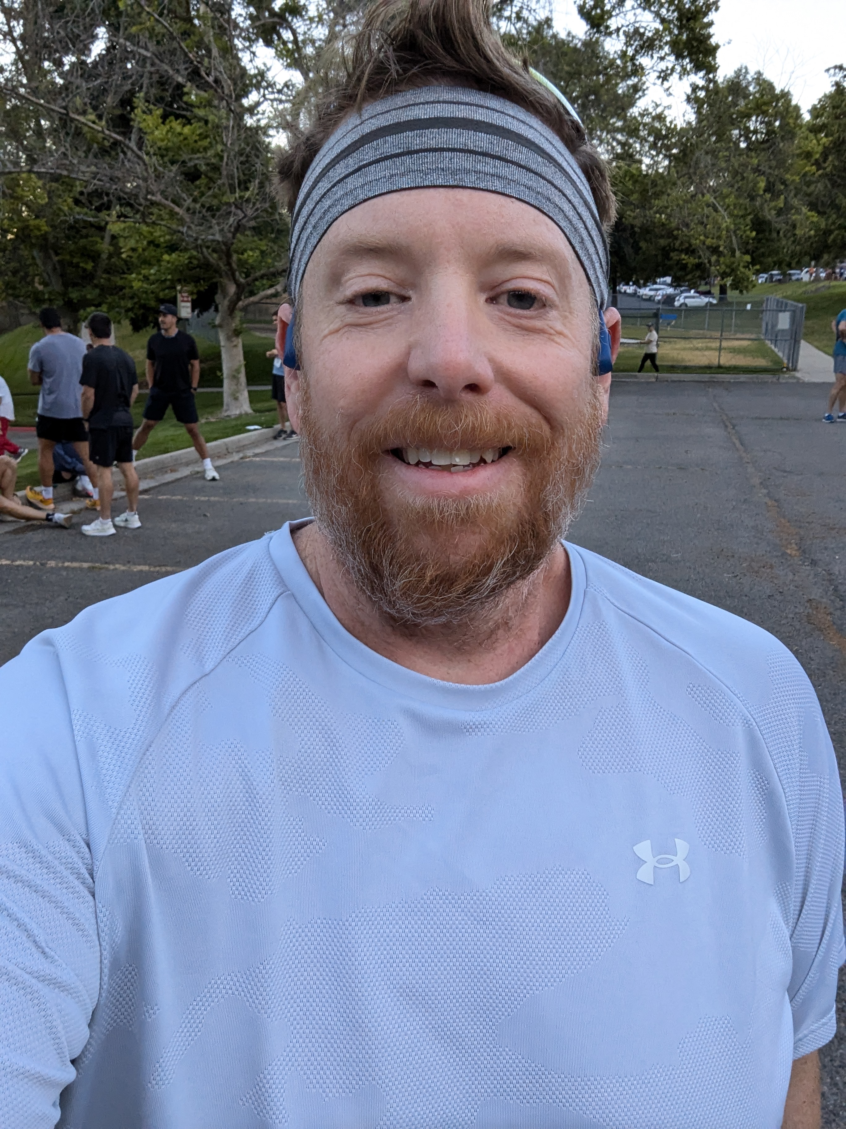 Freedom Run - 2024 - Chad at the starting line