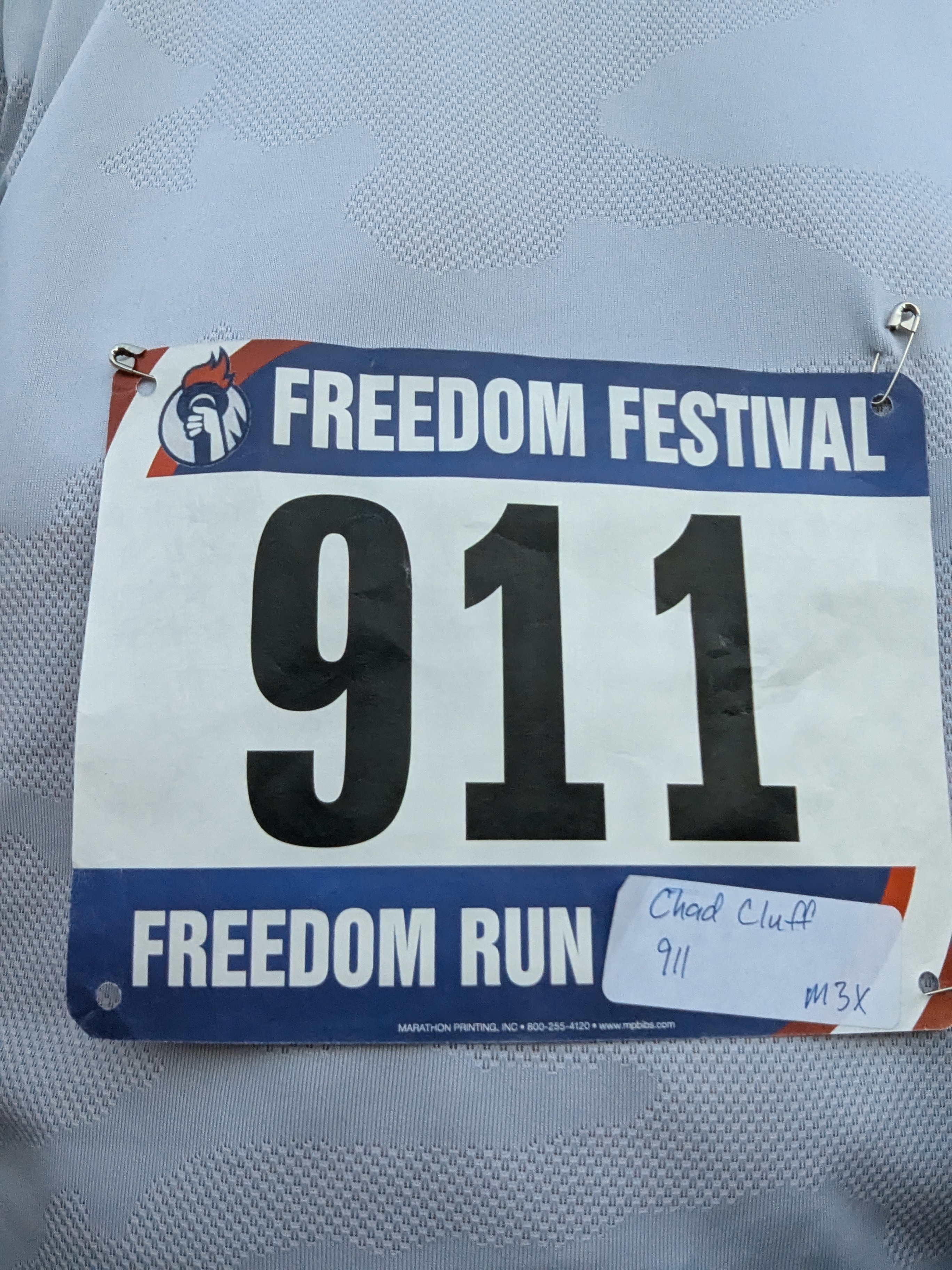 Freedom Run - 2024 - bib