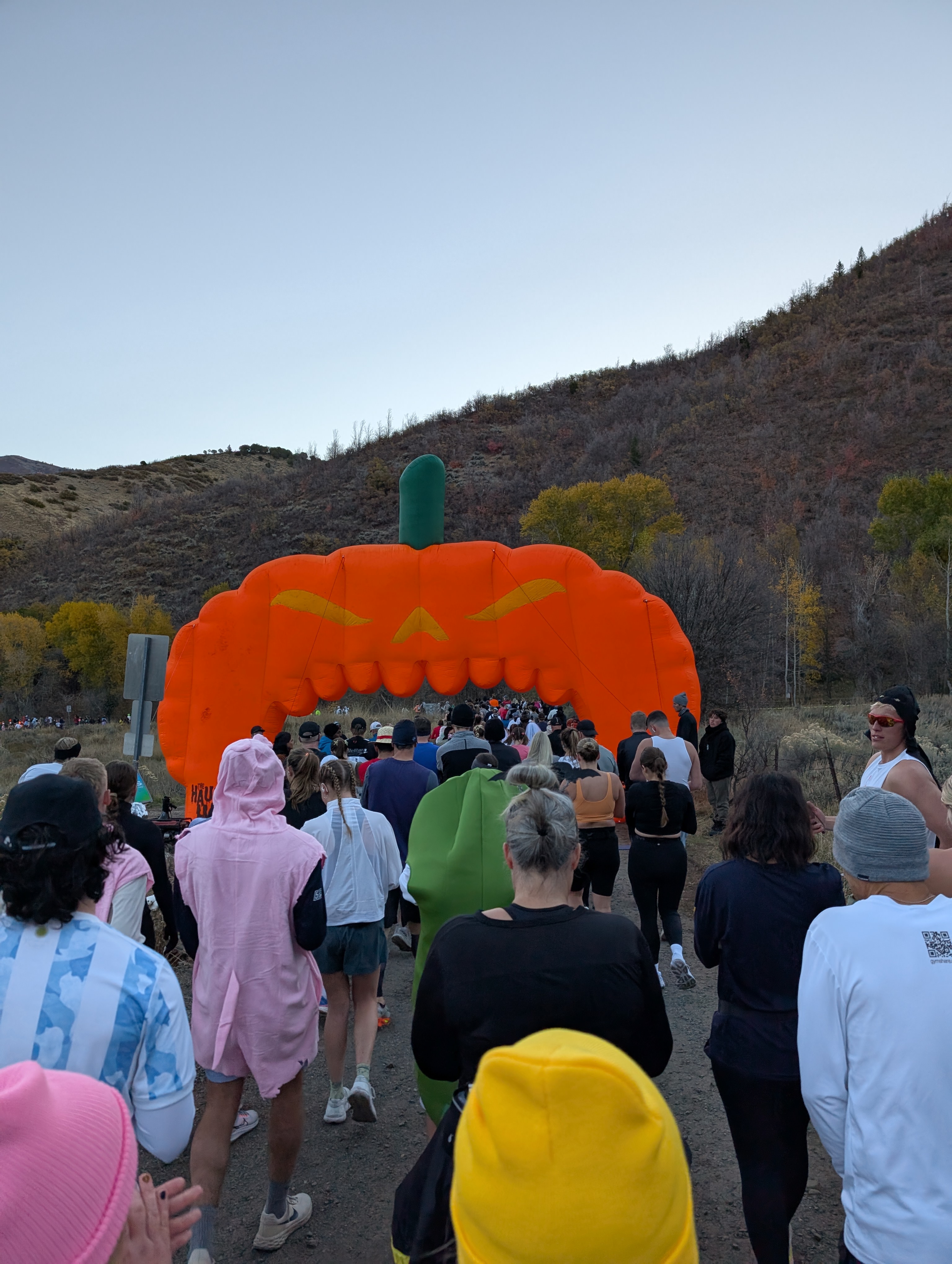 Provo Haunted Half - 13.1 - 2024 - Start line