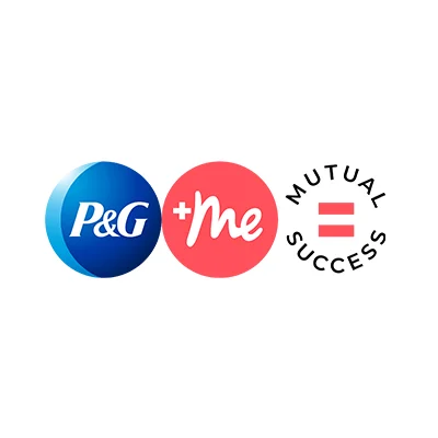 P&G + me logo