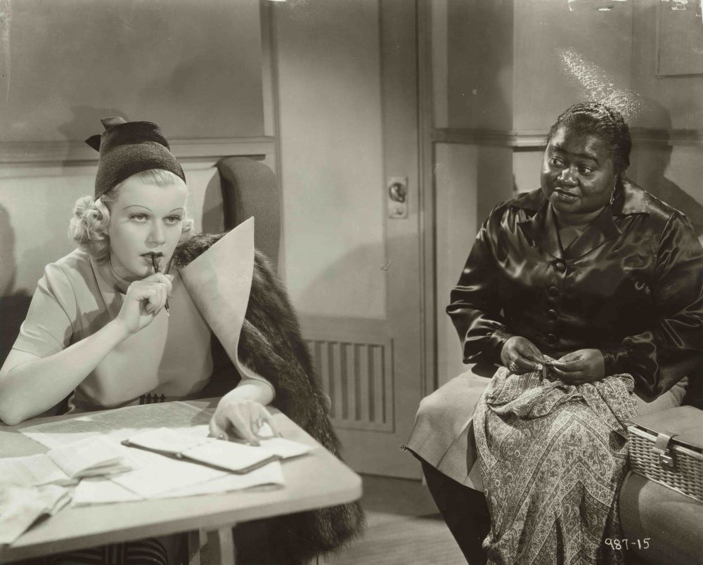 Jean Harlow and Hattie McDaniel in Saratoga (1937), production still. Courtesy Margaret Herrick Library.