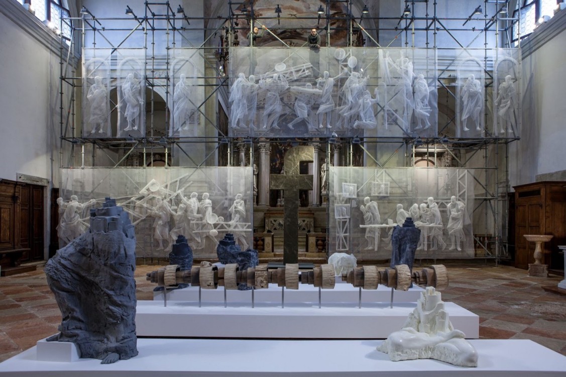 Recycle Group, Conversion, 2015, courtesy of the artists. Conversion is an exhibition view of Recycle Group’s project at the Venice Biennale in 2015.