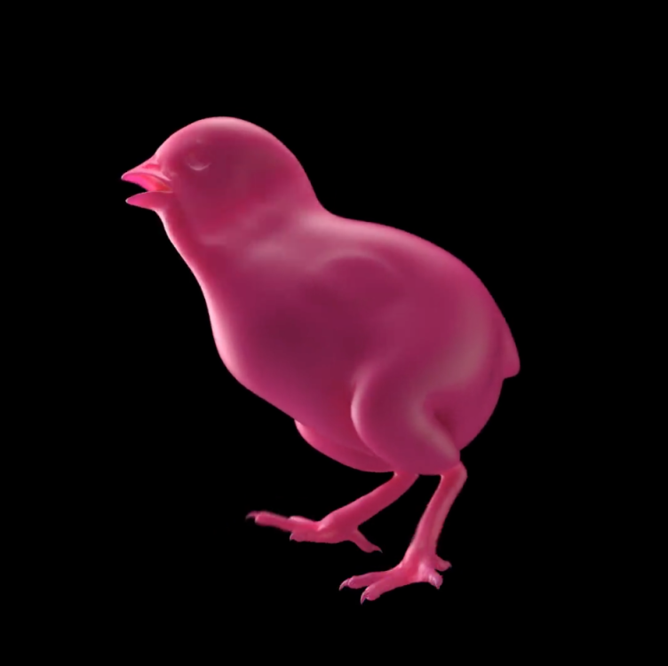 Libeskind Arts, Quail Chick, 2021. NFT artwork. Certified by Verisart