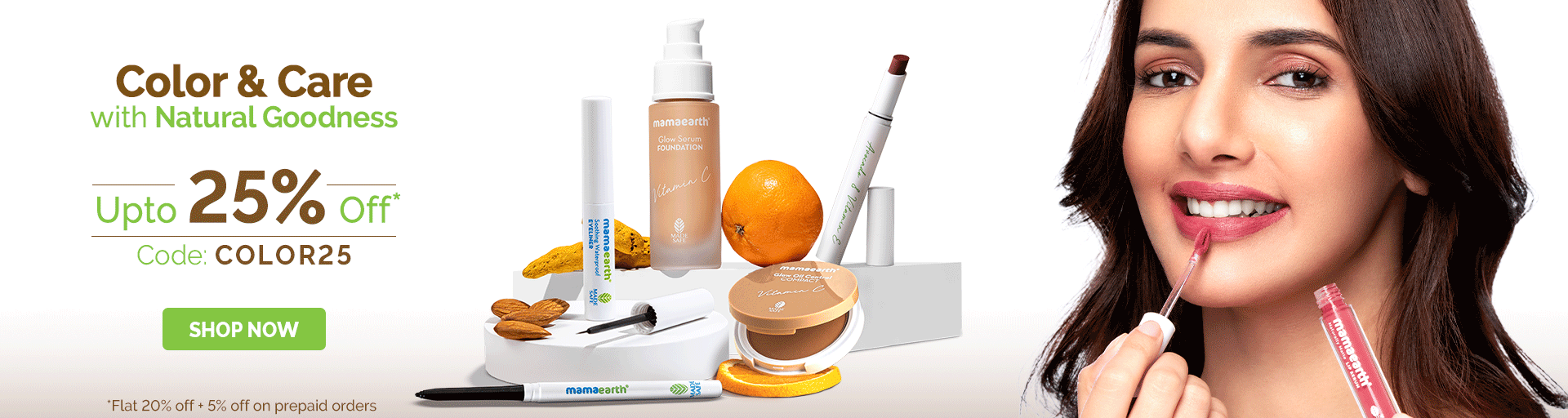 Mama Earth - Get Up To 25% Off on Colorcare Range