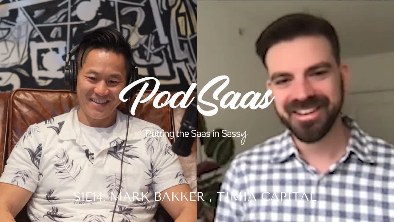 S1E14: The One with Mark Bakker of TIMIA Capital