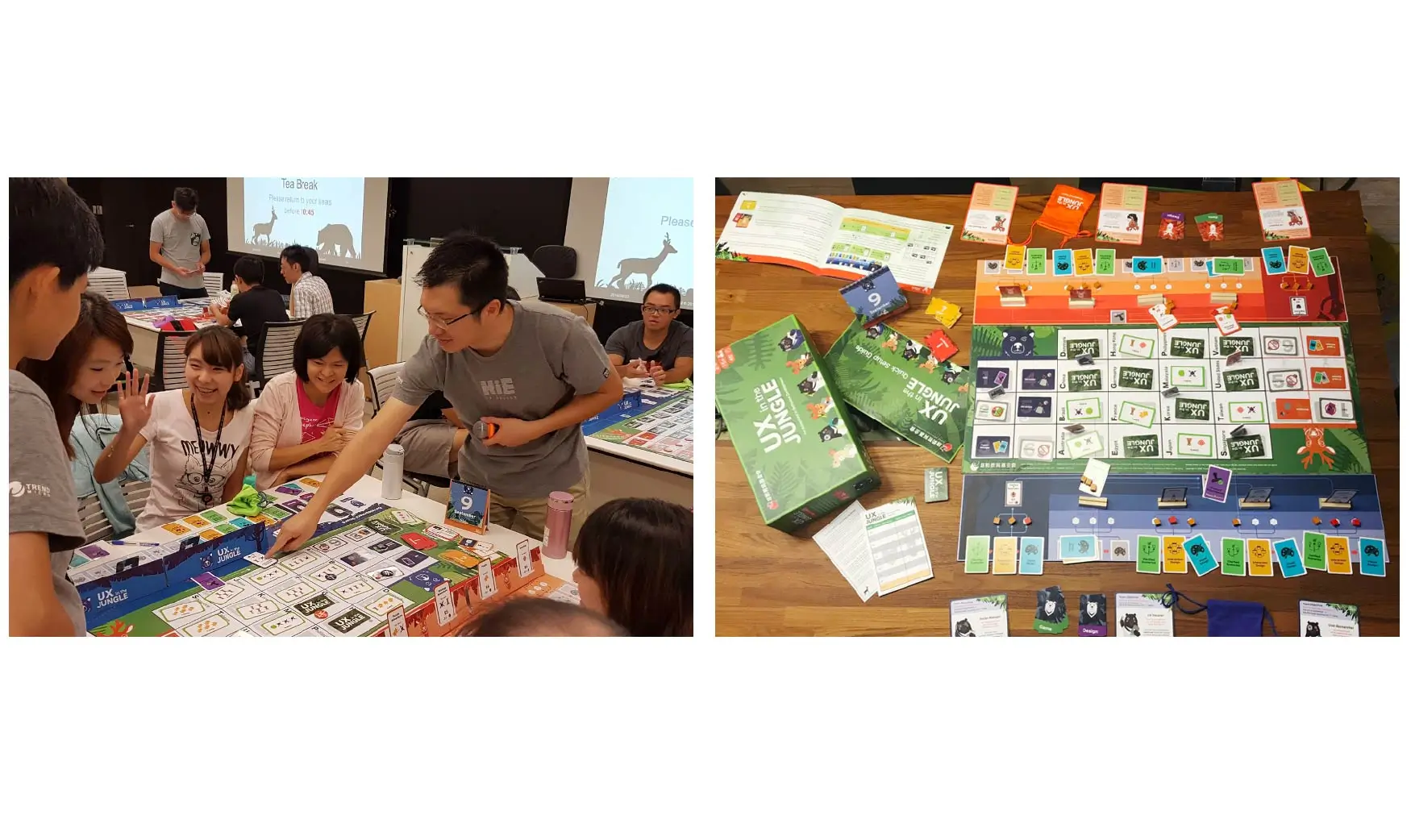 UX in the Jungle 桌遊