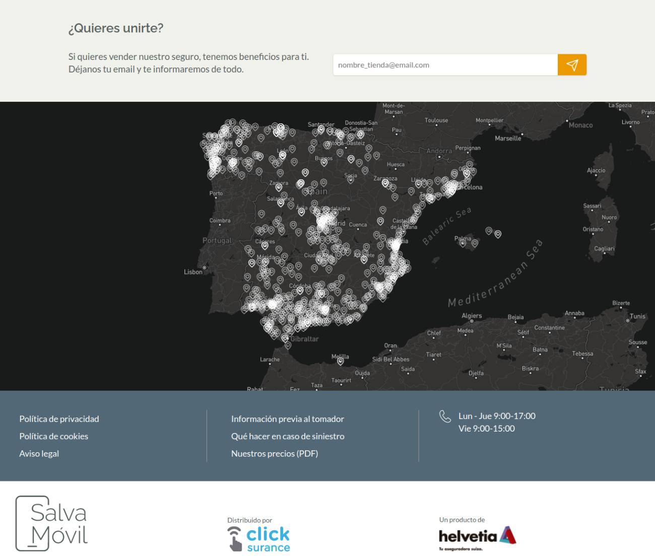 SalvaMóvil - Network