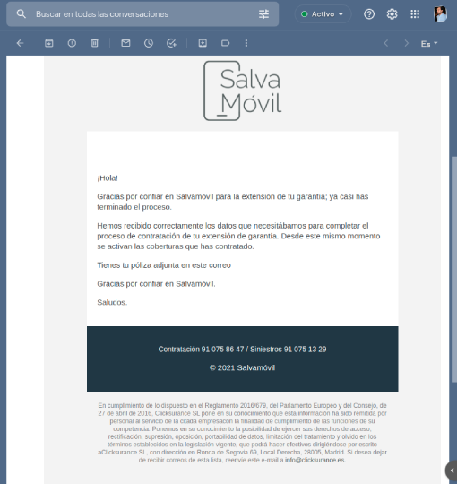 Advanced transactional mail system