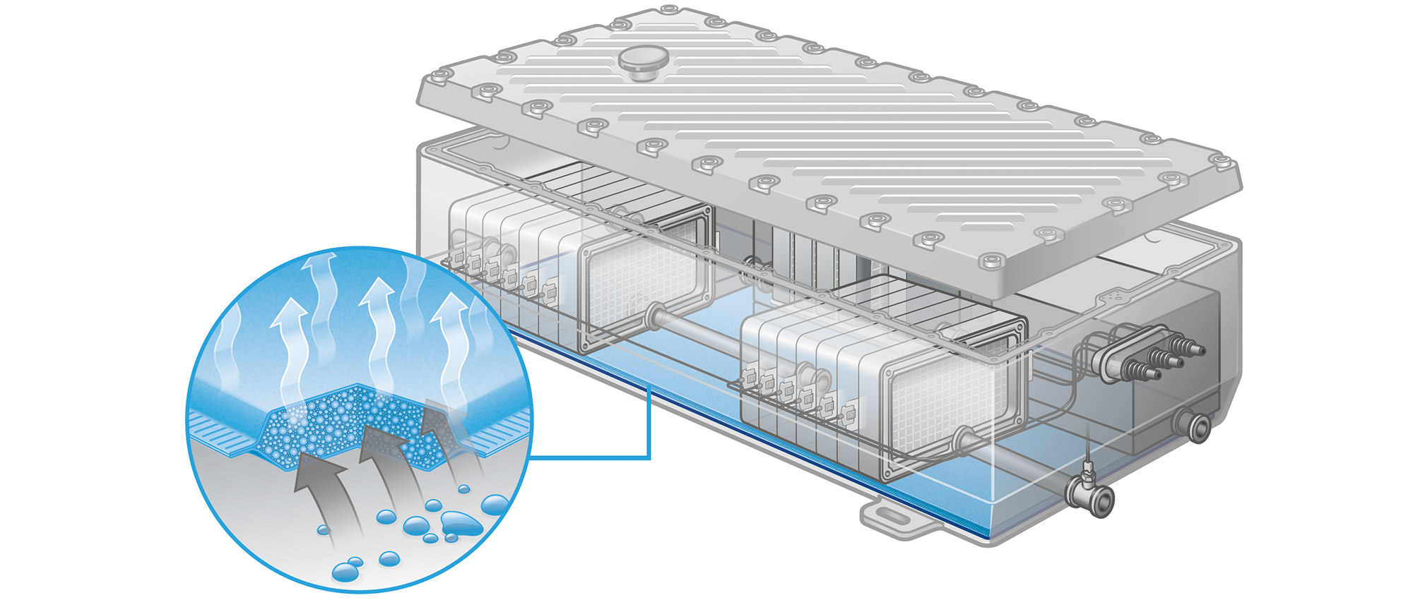 FPM Battery Pack Liquid Absorber – 3D Graphic