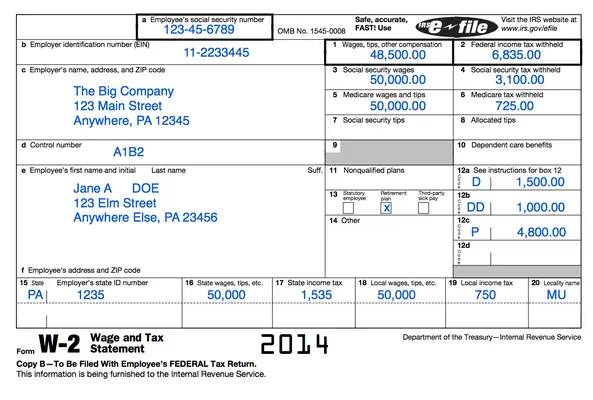 What Is Self-Employment Tax? | FICA taxes reported on a W-2