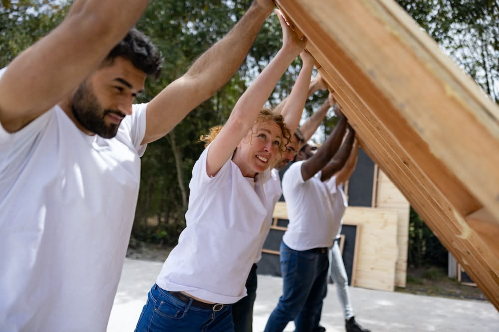 Building a house