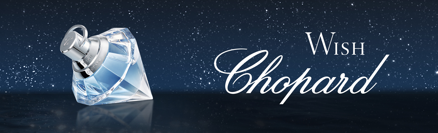 CHOPARD WISH BRANDBANNER PARFUMSWINKEL COMPUTER 1400x425px