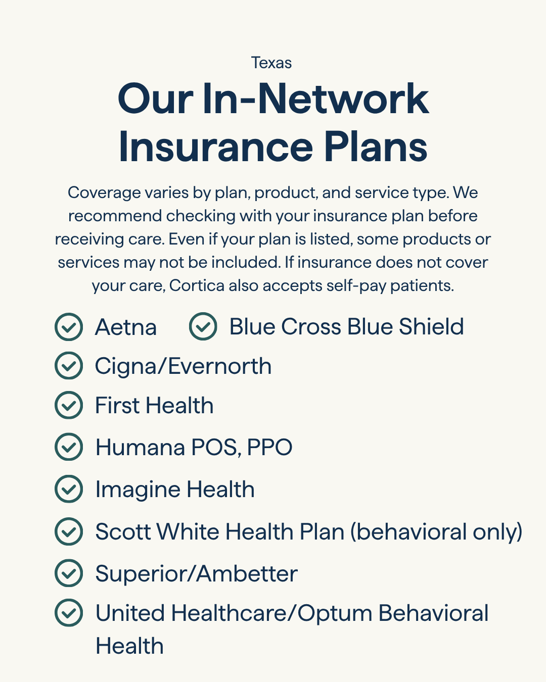 Insurances TX