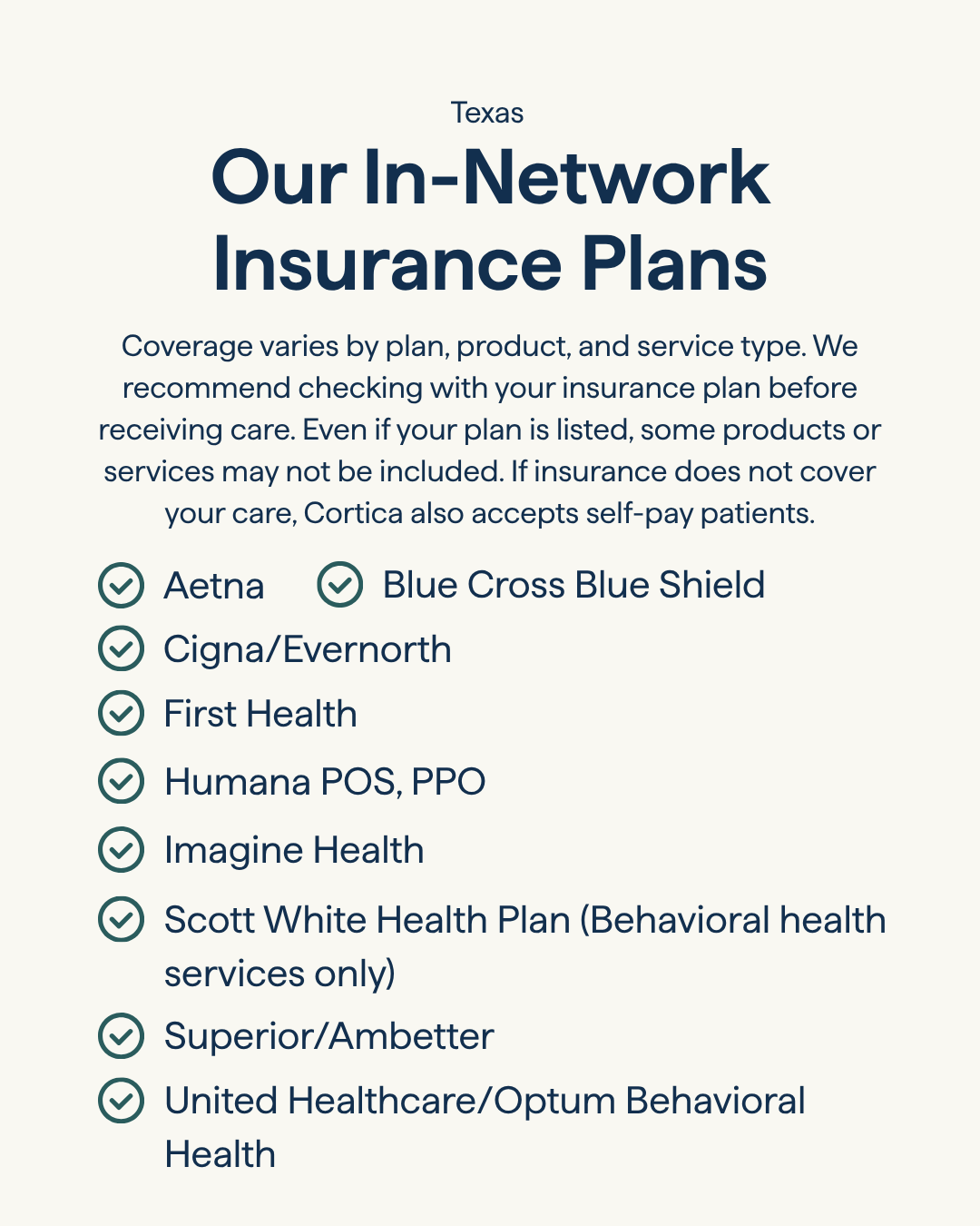 Insurances TX