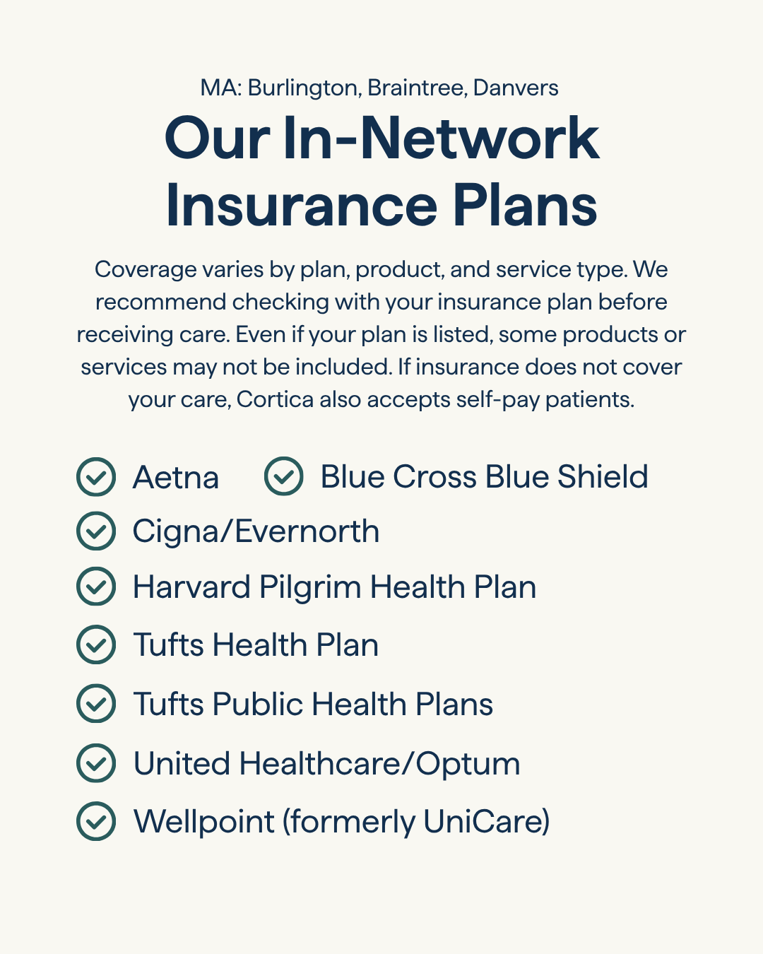 Insurance MA Burlington, Danvers, Braintree