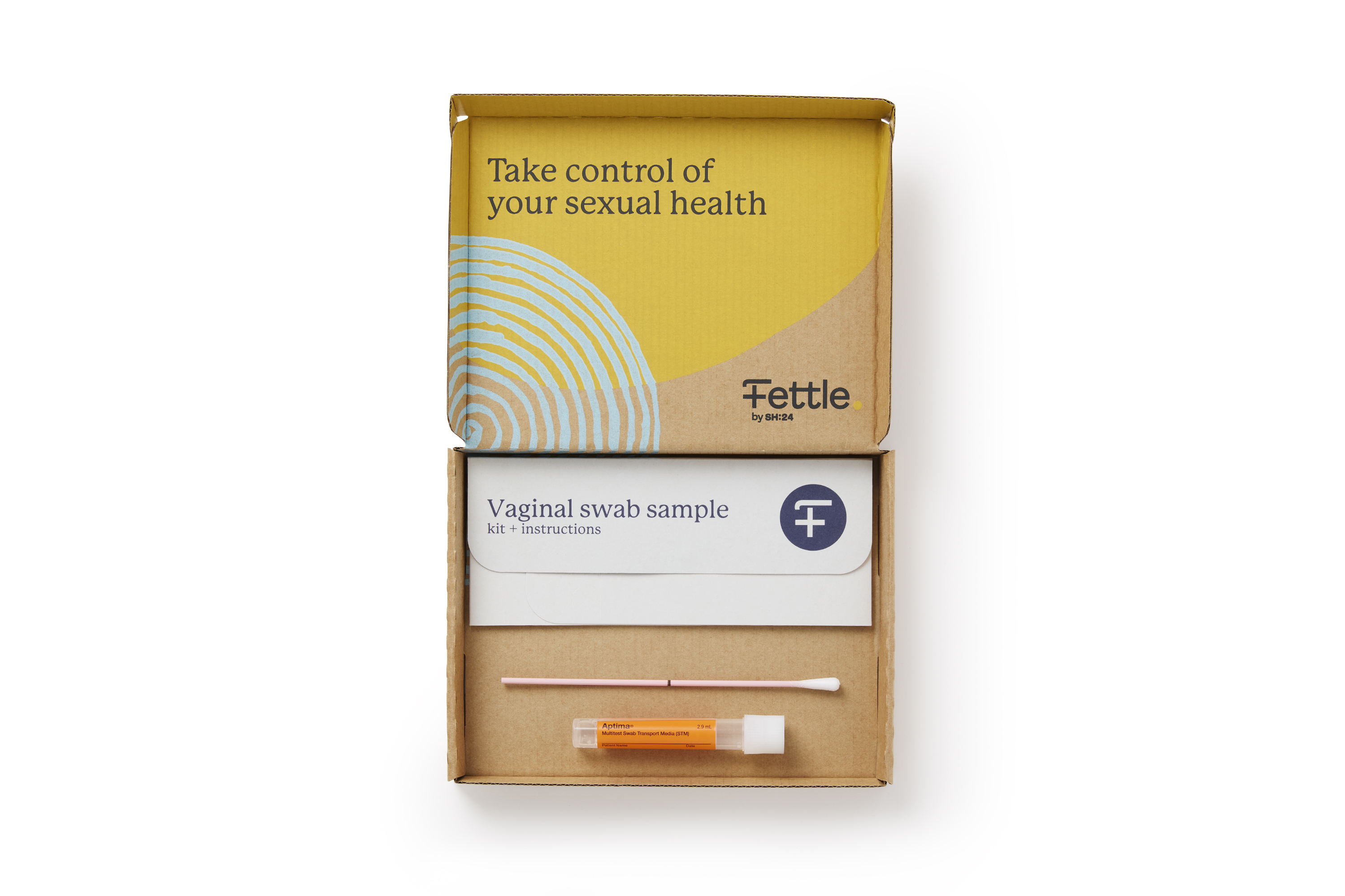 Chlamydia Test Kit Sexual Health Testing at Home Fettle by SH 24