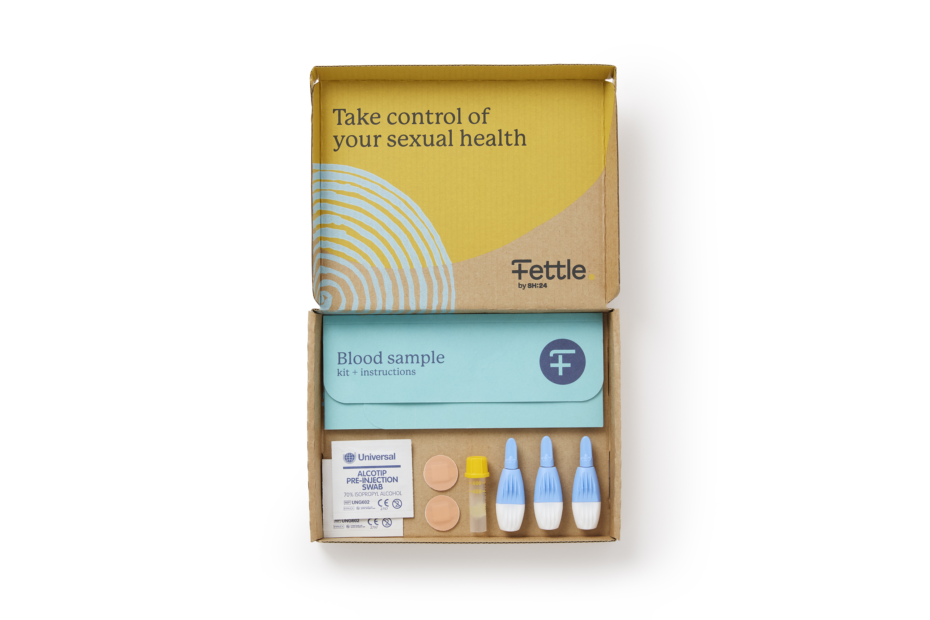 Home STI Test Kits Test for STIs at home Fettle by SH 24