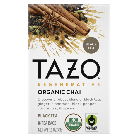 REGENERATIVE ORGANIC CHAI 16 TEA BAGS image