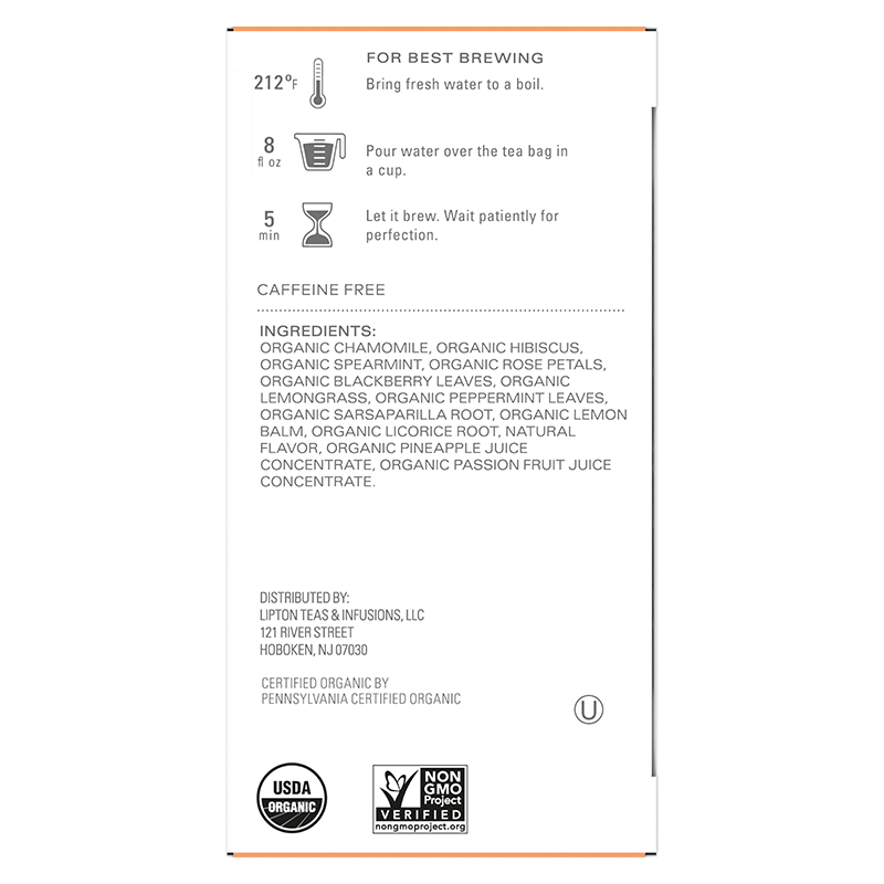 ORGANIC CALM CHAMOMILE 16 TEA BAGS image