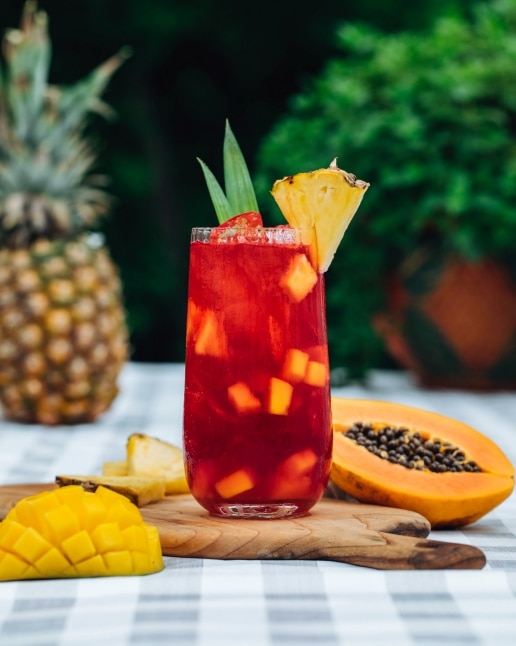 TROPICAL PASSION SANGRIA ICED TEA image