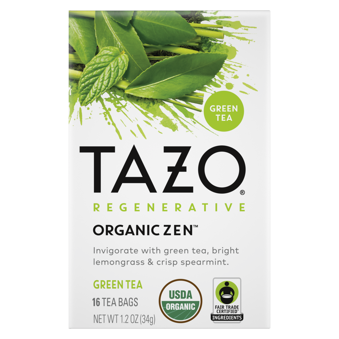 REGENERATIVE ORGANIC ZEN™ 16 TEA BAGS image