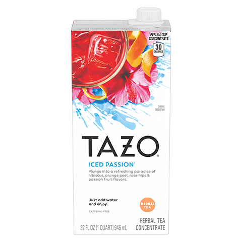 Iced Passion® Concentrate| TAZO® Tea | TAZO