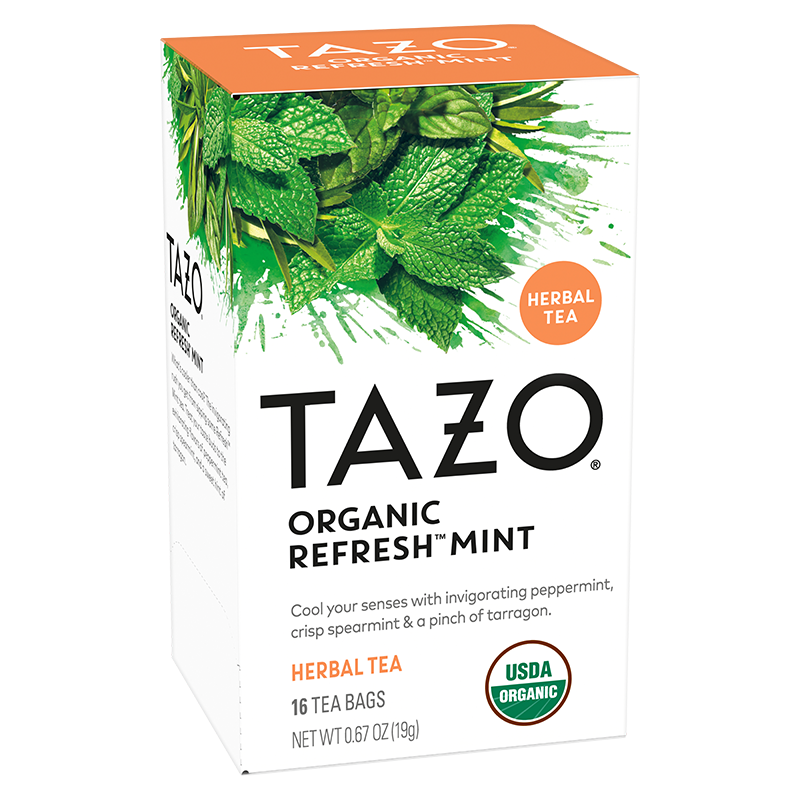 ORGANIC REFRESH MINT 16 TEA BAGS image