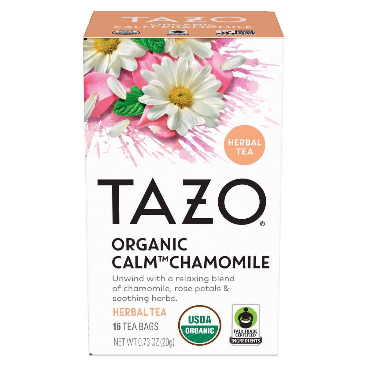 ORGANIC CALM CHAMOMILE 16 TEA BAGS image