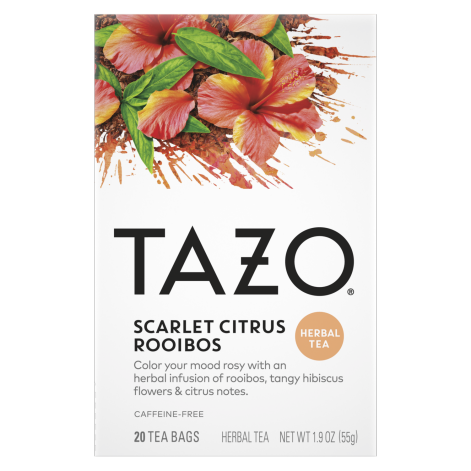 Tazo Tea Bag Scarlet Citrus Rooibos 22 CT image