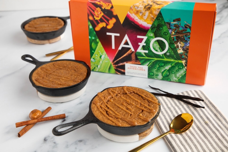 TAZO® VANILLA CARAMEL CHAI BAKED OATS RECIPE - Hero Image image