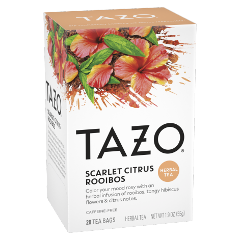 Tazo Tea Bag Scarlet Citrus Rooibos 22 CT image