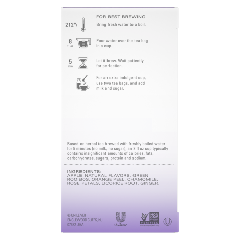 GLAZED LEMON LOAF 15 TEA BAGS image