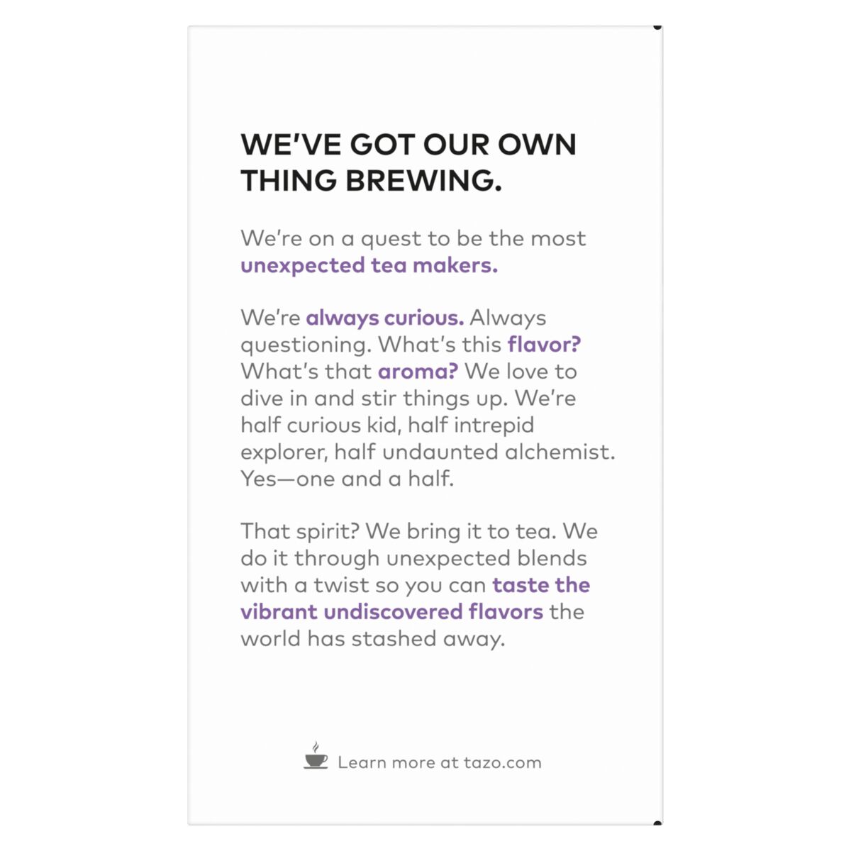 GLAZED LEMON LOAF 15 TEA BAGS image