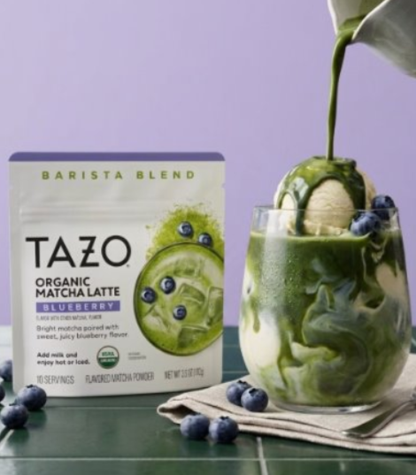 BLUEBERRY MATCHA AFFOGATO​ image